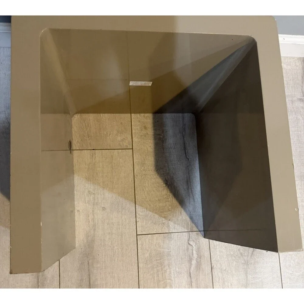 VTG /Antique Hand Painted Asian Floral Lacquer Waterfall Table